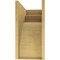 Ekena Millwork 10"W x 20"D x 20"H Classic Viola Rough Cedar Woodgrain TimberThane Corbel, Primed Tan CORUR10X20X20VIORCPR - alternate 6